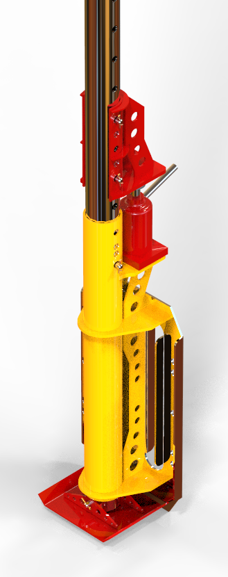 机械升降机构3D模型图纸 STP格式